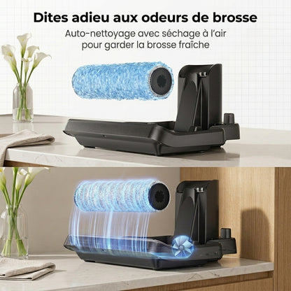 Aspirateur balais sans fil grand réservoir 800 ml-Kleeva