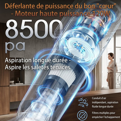 Aspirateur balais sans fil forte aspiration -Kleeva