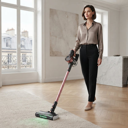 Aspirateur balais sans fil – Aspiration 55'000 Pa, autonomie 45 min-kleeva