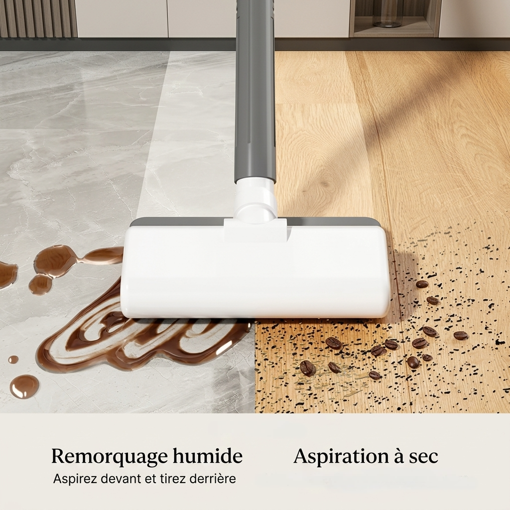 Aspirateur balais sans fil avec système de filtration avancé-Kleeva