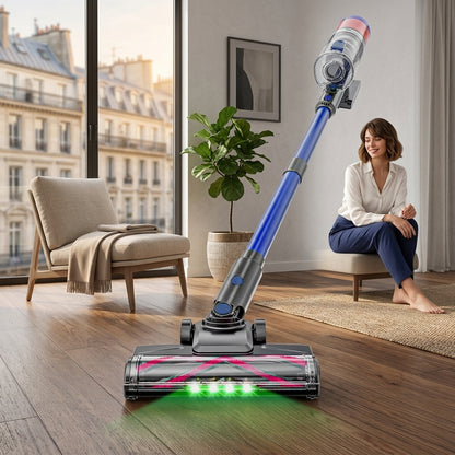Aspirateur balais sans fil affichage LED-Kleeva