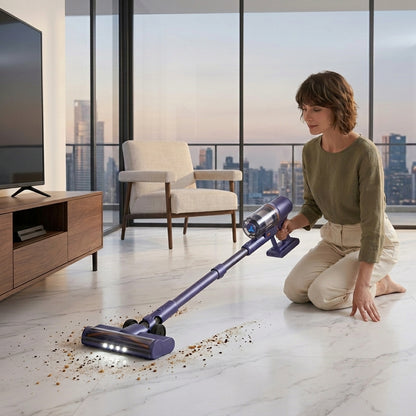 Aspirateur balai sans fil 75000PA Puissance-Kleeva