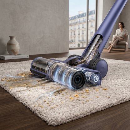 Aspirateur balai sans fil 75000PA Puissance-Kleeva