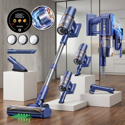 Aspirateur balai sans fil 75000PA Puissance-Kleeva
