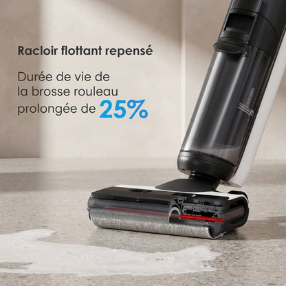 Aspirateur balais sans fil double bord, anti‑emmêlement-Kleeva