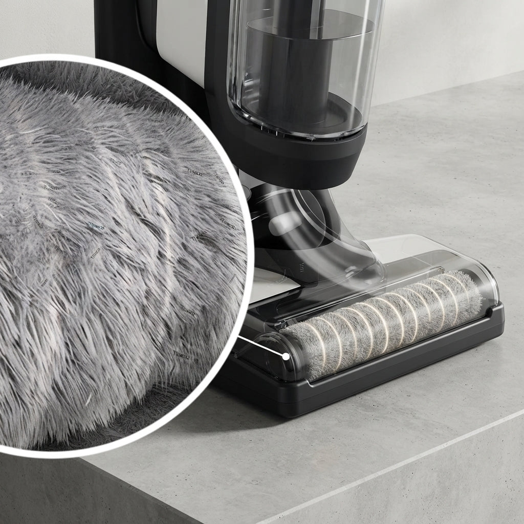 Aspirateur balais sans fil double bord, anti‑emmêlement-Kleeva