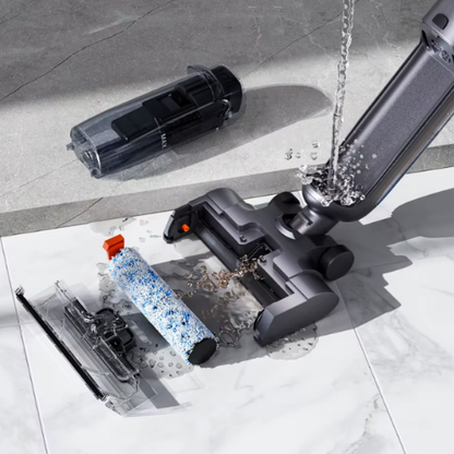 Aspirateur balais sans fil avec grand réservoir d'eau double-Kleeva