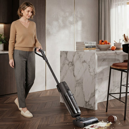 Aspirateur balais sans fil avec grand réservoir d'eau double-Kleeva